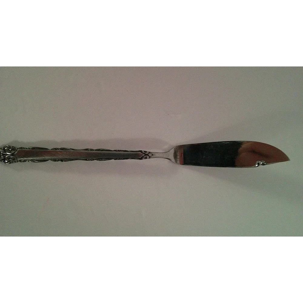 EKCO Eterna Mary Ellen Stainless Japan Cheese Spreader Knife‎ – Vintage Flatware